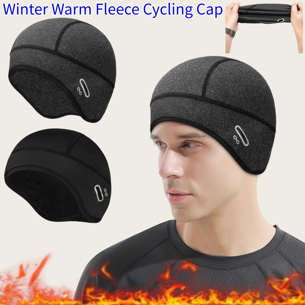 Winter Headband Fleece - Outdoor fietspetten winddicht thermisch fleece MTB