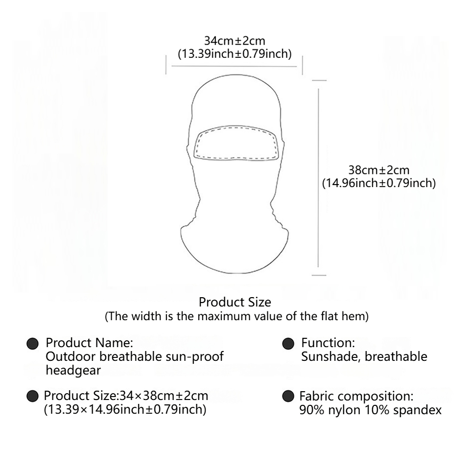 GTUBIKE ademende bivakmuts hoe - Balaclava Ski Mask recensie en prijs